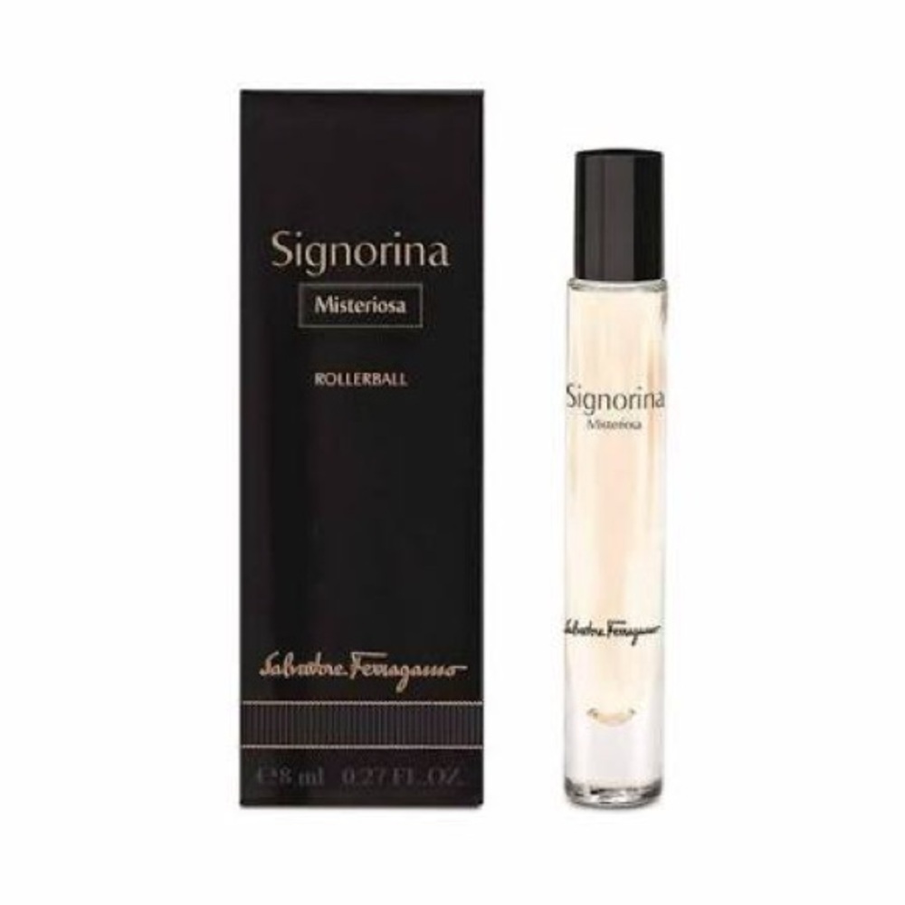 New! Salvatore Ferragamo Signorina Misteriosa Rollerball Perfume
